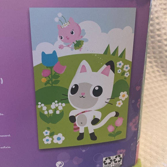 Gabby’s Dollhouse Kids Plush Blanket, Twin/Full Size, DreamWorks, 62”x90”. - Picture 5 of 12